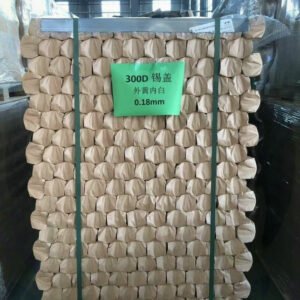 Guaranteed satisfaction 300# 73mm Diameter 0.18mm Coated Food Grade Tinplate Round Bottom Lid For Vegetable Can