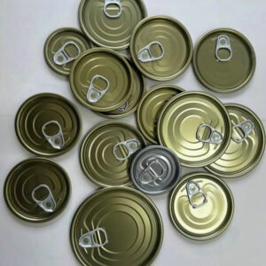 ISO-certified quality 401 Diameter 99mm Tinplate Lid Rust Resistance For Easy Open Round Lid EOE Cans
