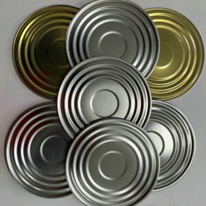 Premium materials Food Packing Tinplate Tin Can Lids 153mm Diameter Tin Bottom