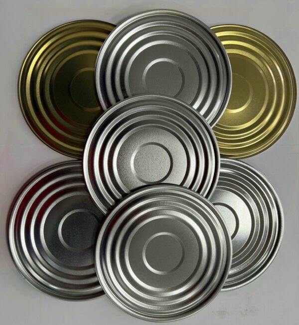 Premium materials Food Packing Tinplate Tin Can Lids 153mm Diameter Tin Bottom