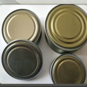 5-star rated reliability Sulfur Resistant 83mm 307 Metal Tinplate Lid For Cans Bottom food grade tinpalte