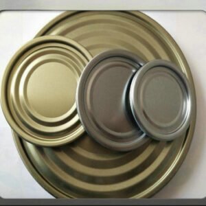 Top quality Normal End 200# 50mm Diameter round shape tinplate lid cover for food can