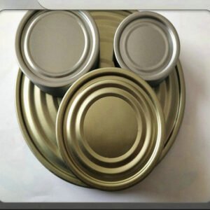 Premium materials 99mm Food Packaging Dia 401#Tinplate Bottom Lids Normal Tinned Round Bottle End