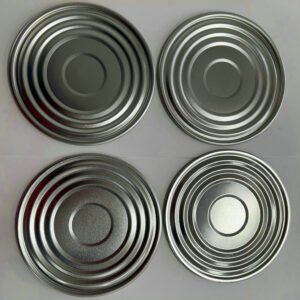 Expert craftsmanship 603D 153mm Bottom Ends Tinplate Tin Cover Can Gold Silver Lid