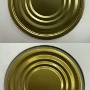 Budget-friendly deals Gold Silver Iron Round Tin Can Lid Cover For Ketchup Luncheon