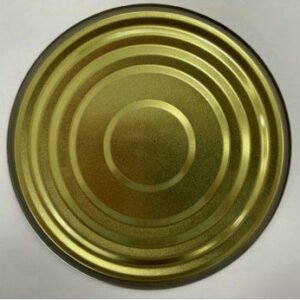 High-grade ID153mm 603Tinplate Lid Metal Can With Lid For Paper Tube Tinplate SPTE TFS