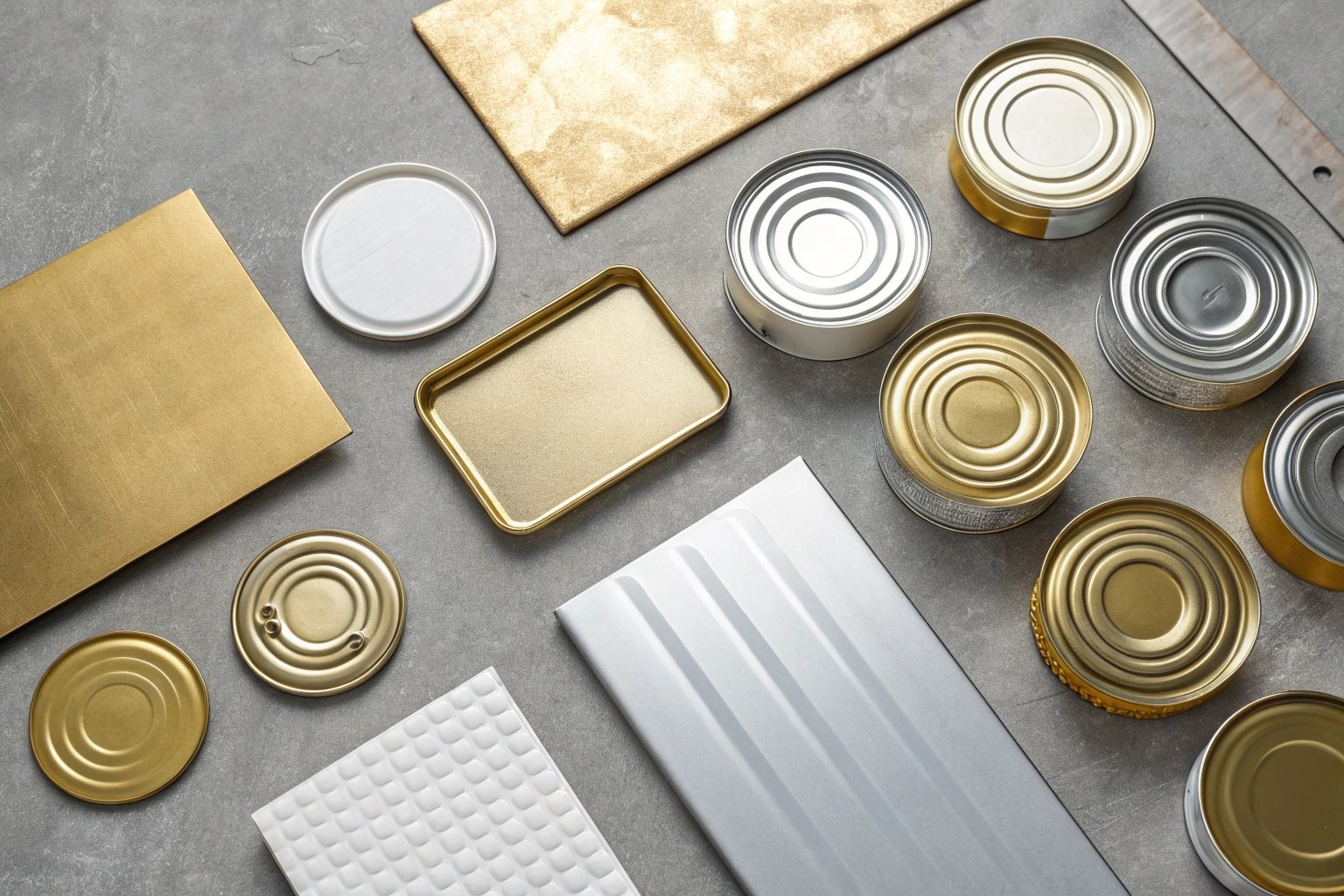 Lacquered and printed tinplate sheets