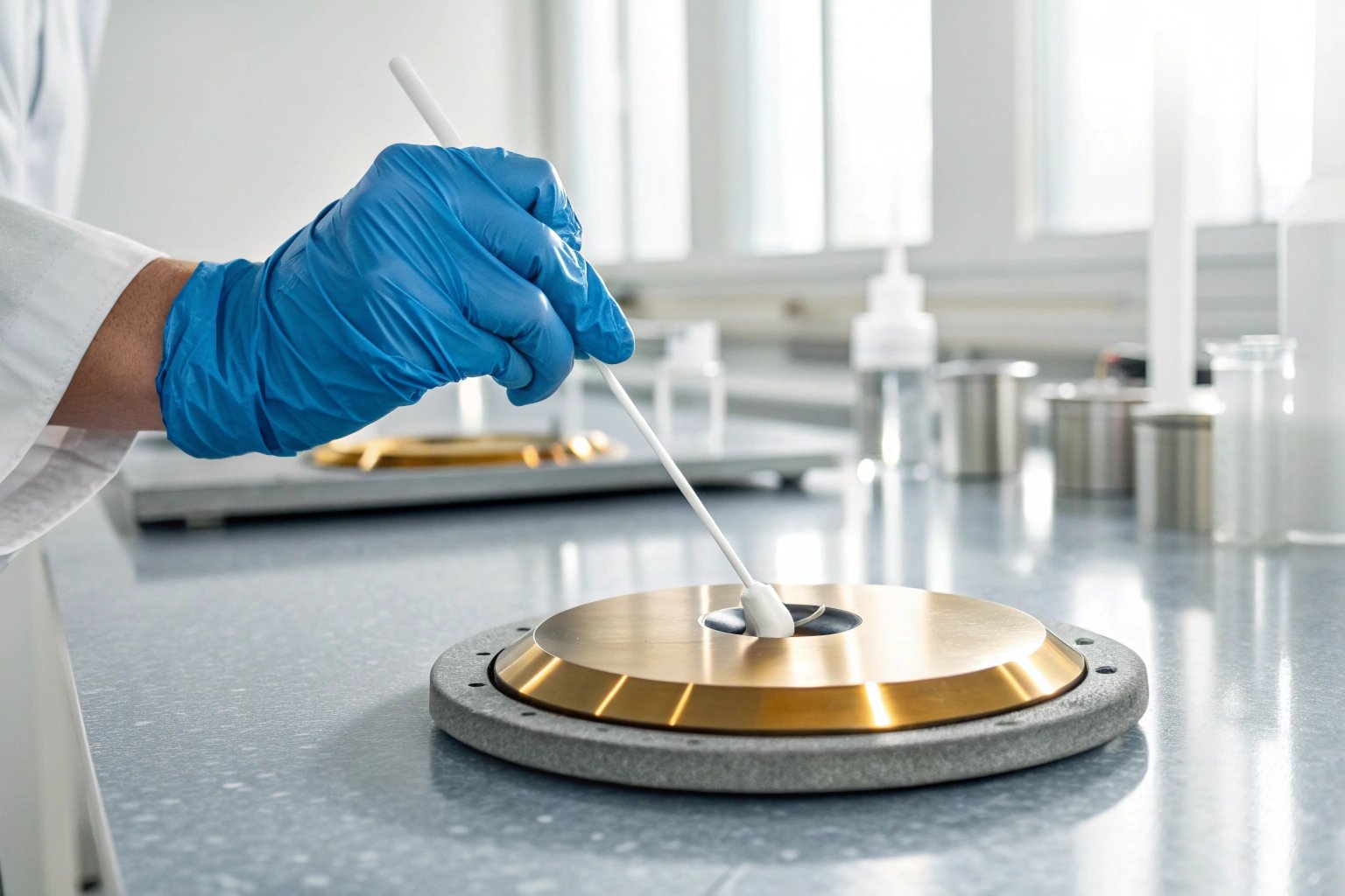 Solvent rub test for coating cure