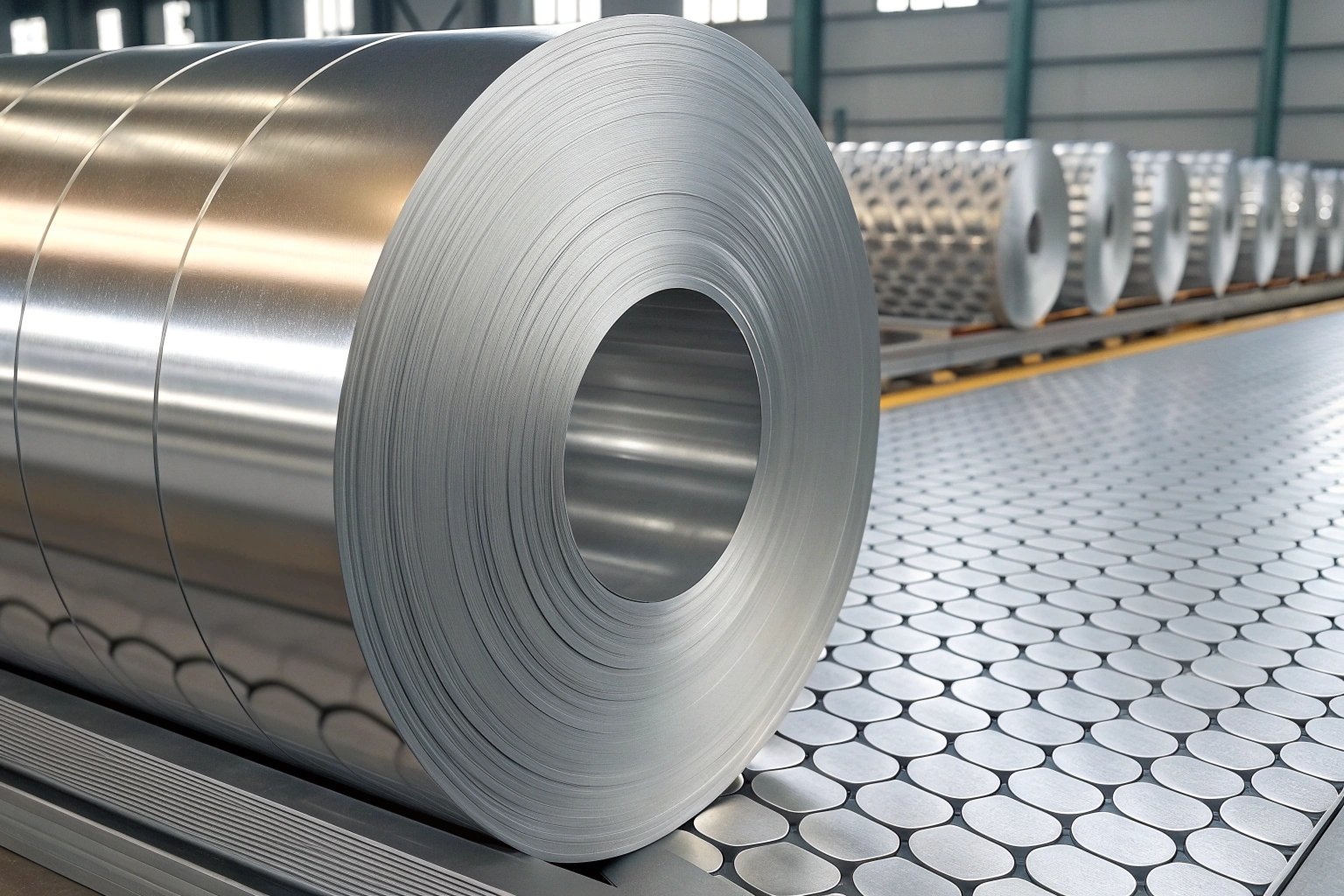 tinplate coil scroll shearing process