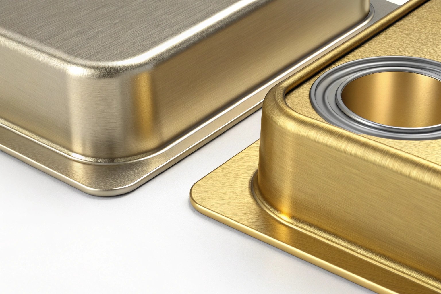 Comparison of EP and Organosol coating surfaces