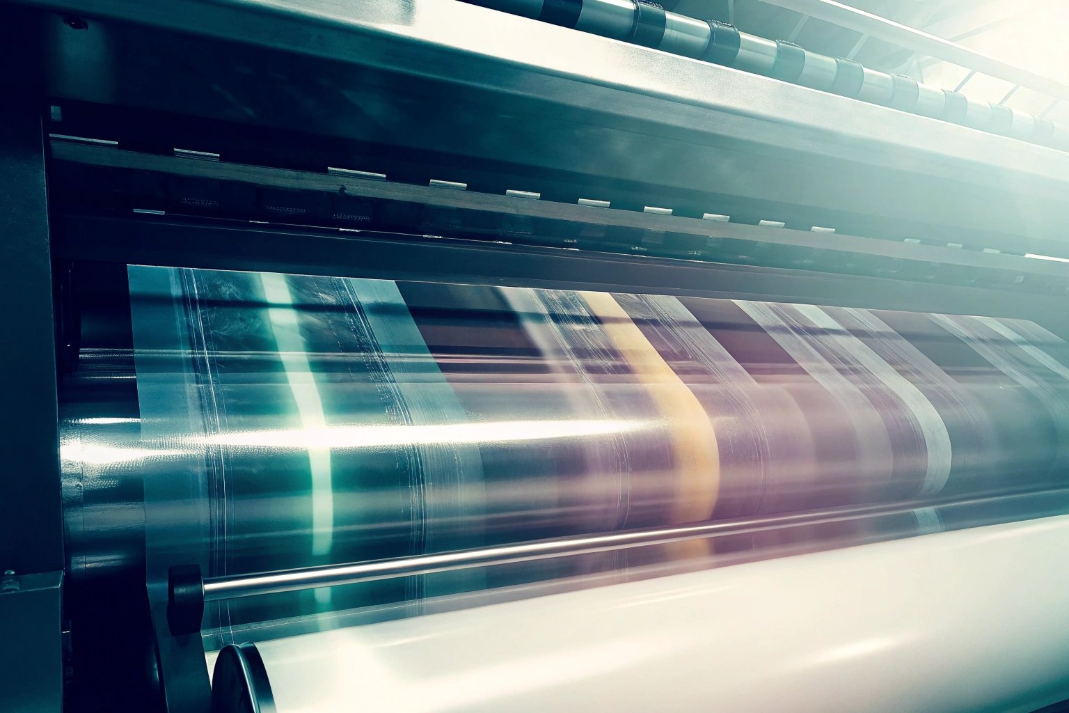 High speed Fuji printing line processing tinplate