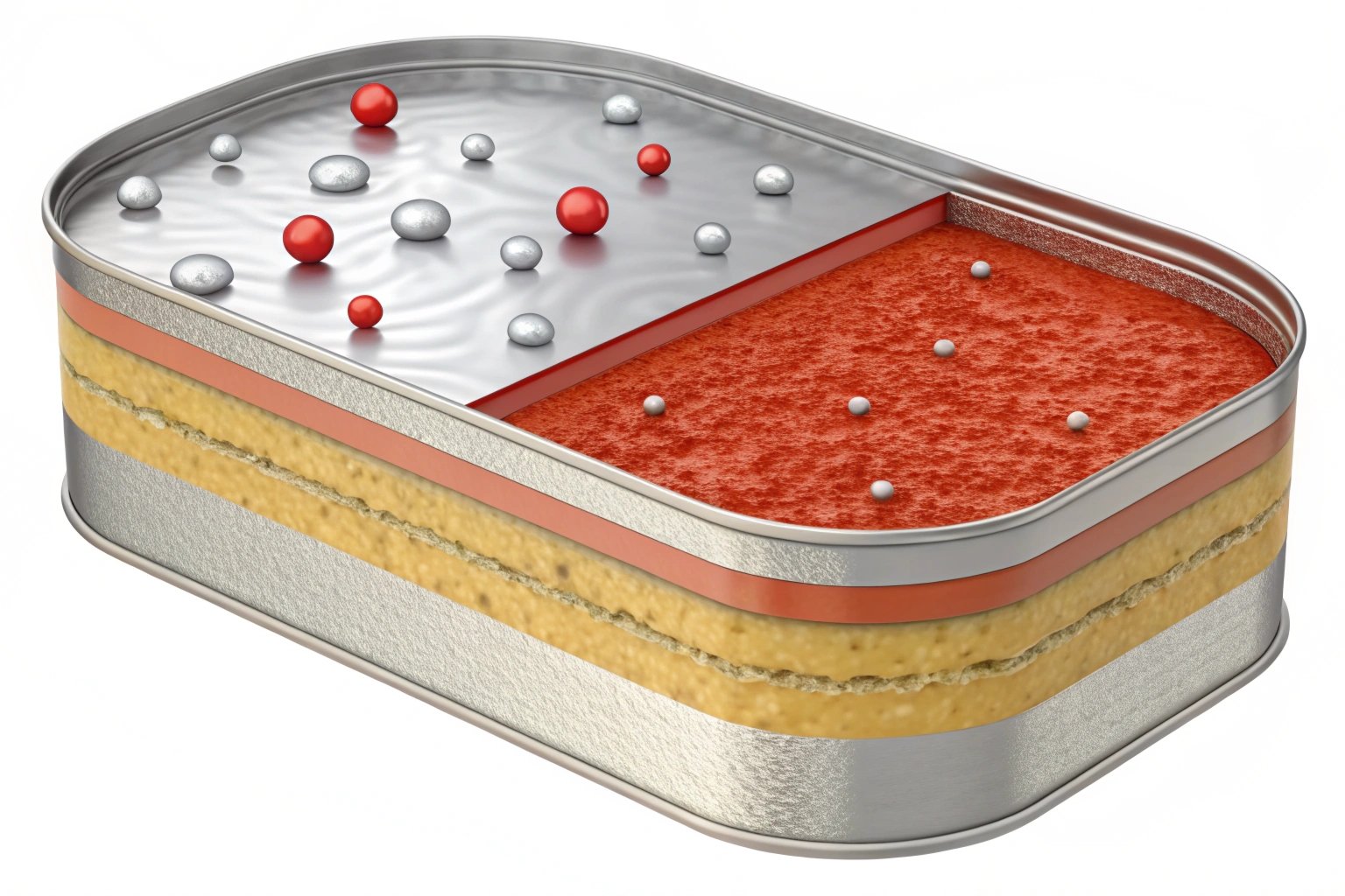 Acidic tomato paste can corrosion test
