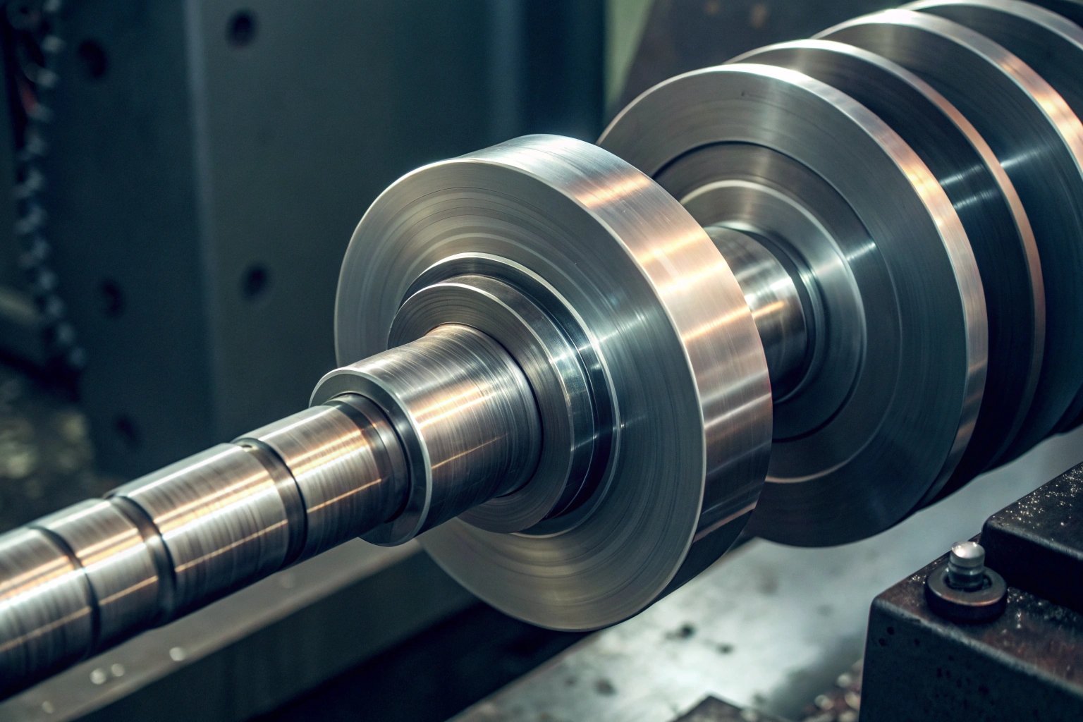 Precision slitting blades setting up for narrow strip cutting