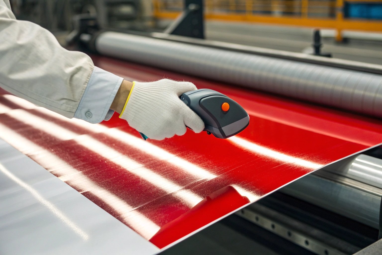 Color matching and Delta E testing