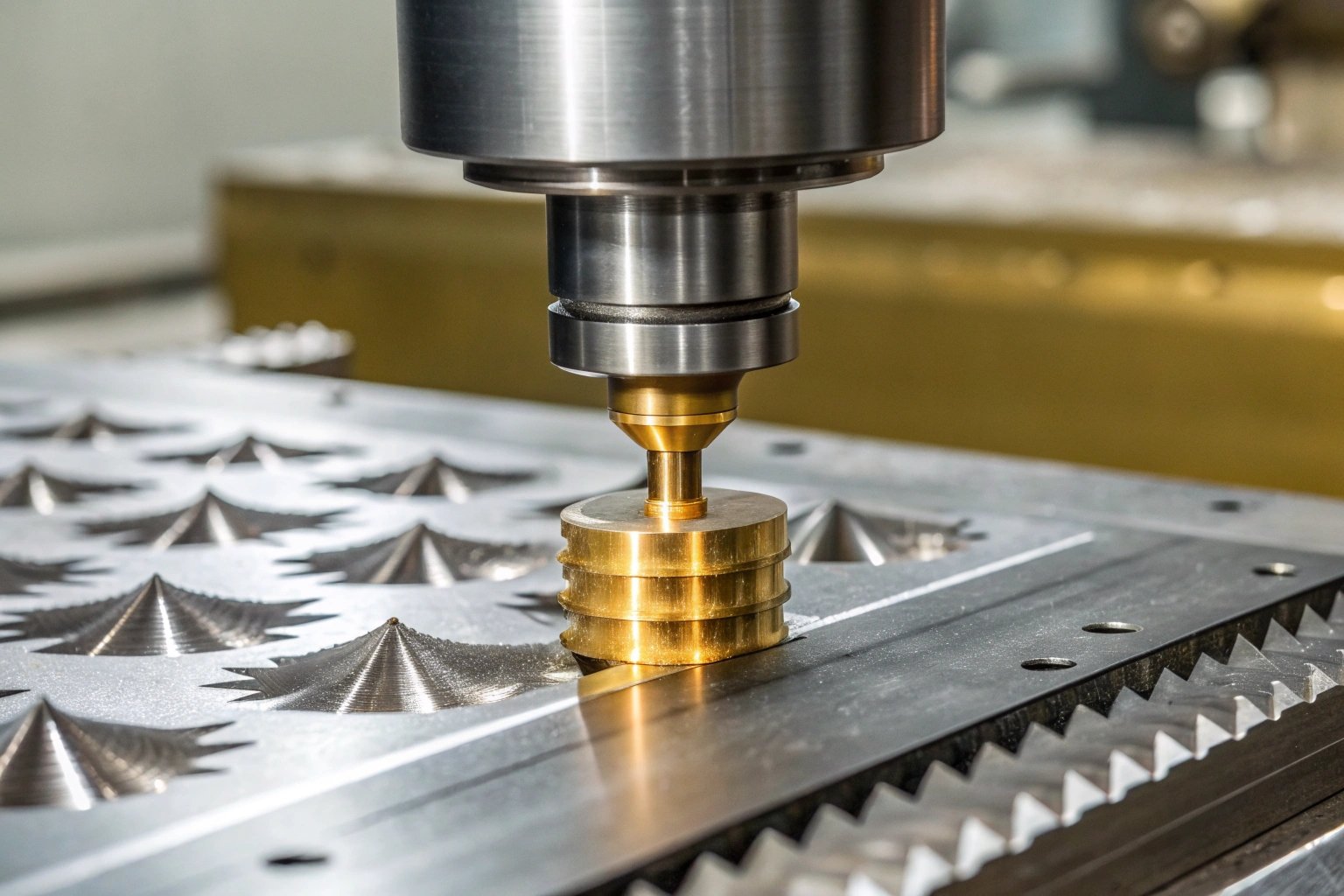 Micron level precision metal stamping die