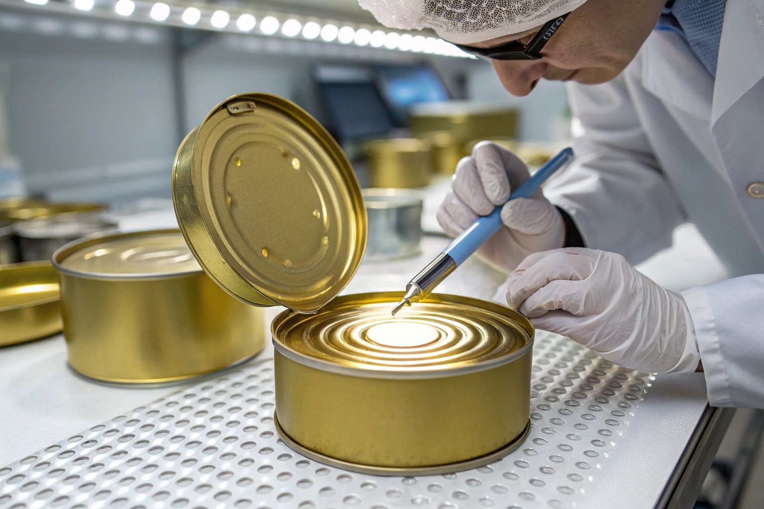 Internal lacquer performance on tuna cans