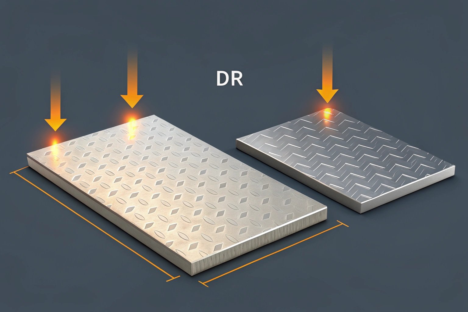 Visual comparison of T5 thickness vs DR8 thickness