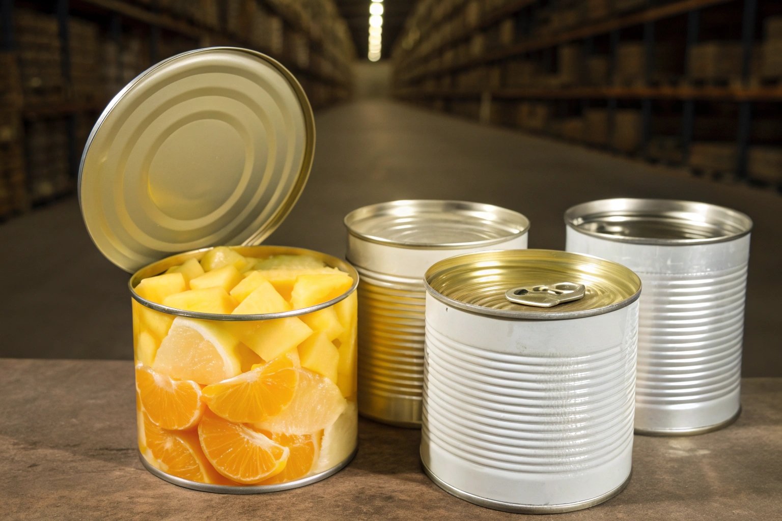 Long-term storage of canned goods