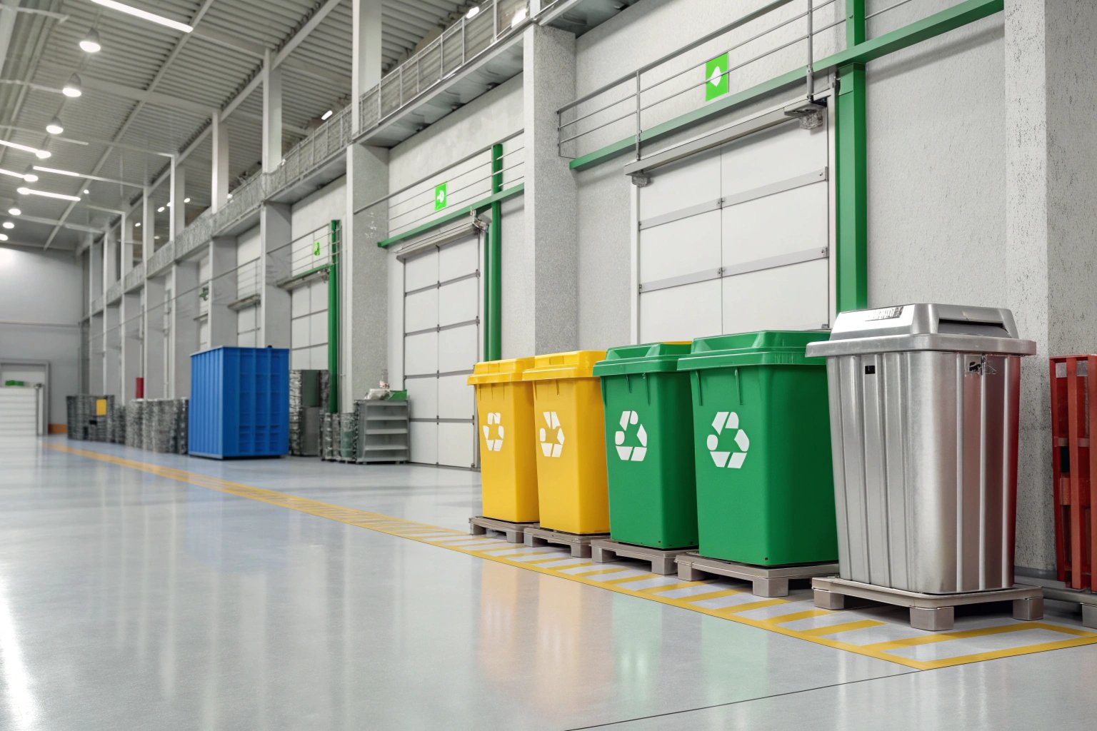 Recycling facility for tinplate scrap